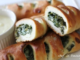 Spinach Stromboli