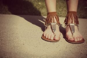 Fringe Anklets