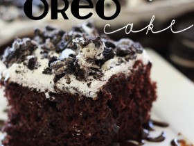 Better than Anything Oreo Cake!... This is the perfect cake for all the chocolate-lovers out there! This cake is super impressive and super easy! #cake #dessert #recipe