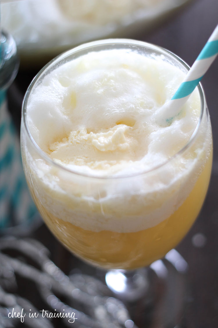 What is the official name of ginger ale and sherbet punch?