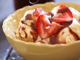 The BEST Hot Fudge Sauce from chef-in-training.com ...Once you try this you won't be able to eat any other kind out there! It is SO good!