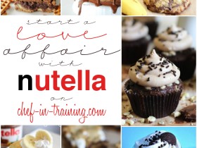 OVER 50 Mouthwatering NUTELLA recipes! You NEED to save this list! So many delicious ways to use Nutella!