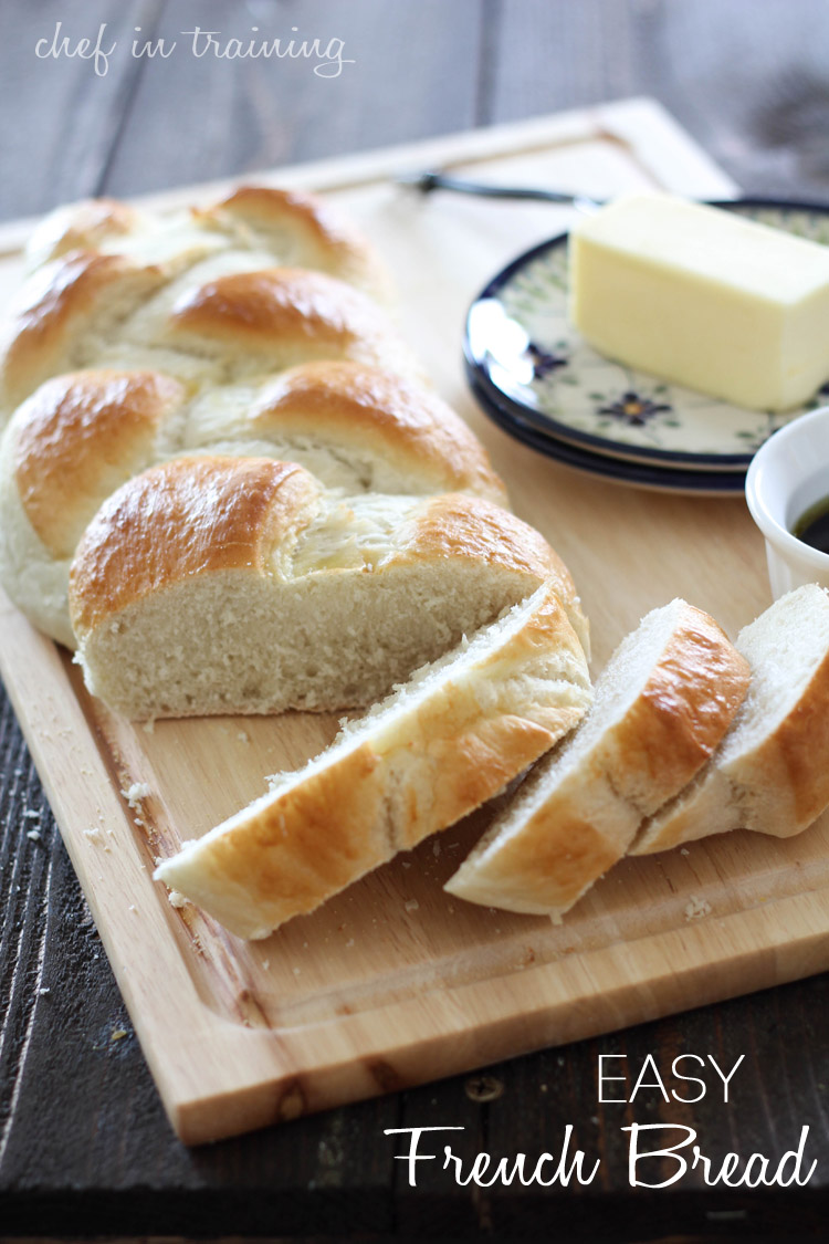 This French Bread is SUPER easy and delicious! AND its low-fat! My family loves this recipe!