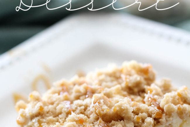 Krispie Ice Cream Dessert