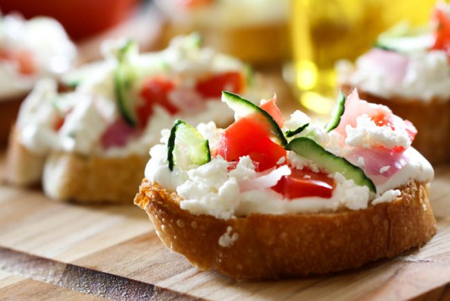 Greek Crostini