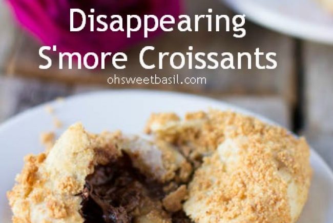 Disappearing S’more Croissants