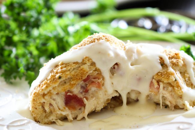 Chicken Cordon Bleu Pillows