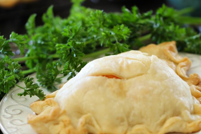 Chicken Pot Pie Pockets