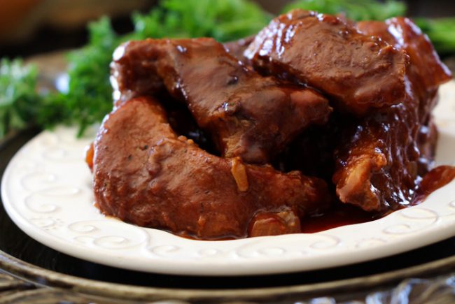 Slow Cooker BBQ Ribs