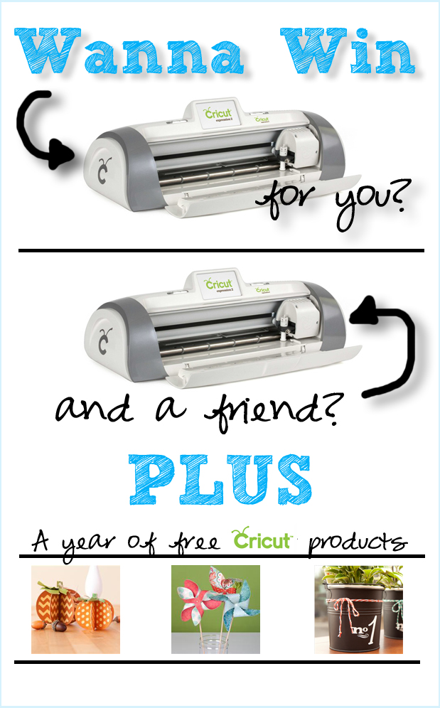 Come enter this AMAZING Cricut giveaway at chef-in-training.com