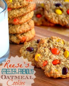 Reese’s (Freezer-Friendly) Oatmeal Cookies