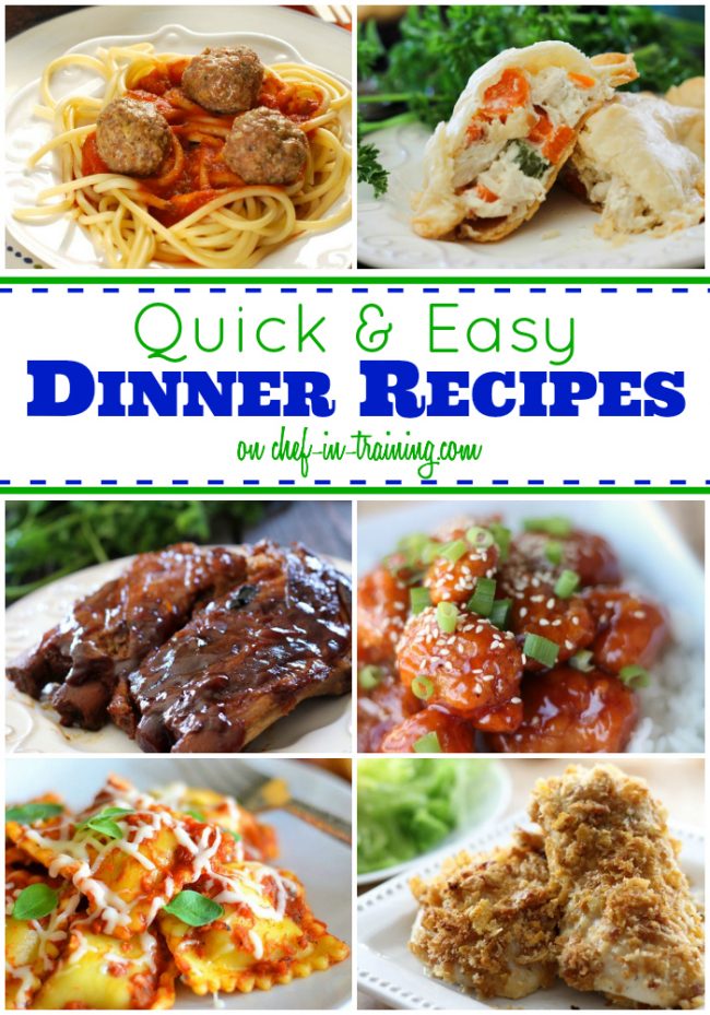 50 Quick and Easy Dinners - Chef in Training