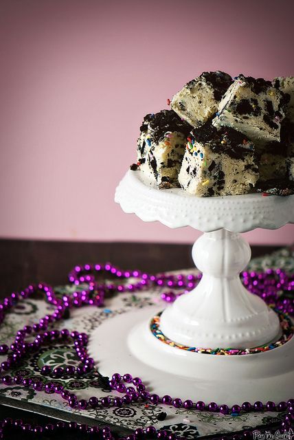 Cake Batter Oreo Fudge