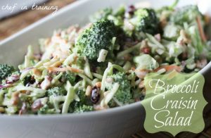 Broccoli Craisin Salad