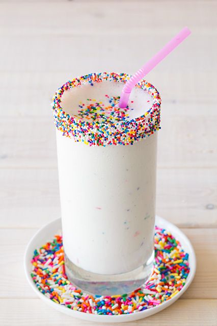 Cake Batter Milkshakes