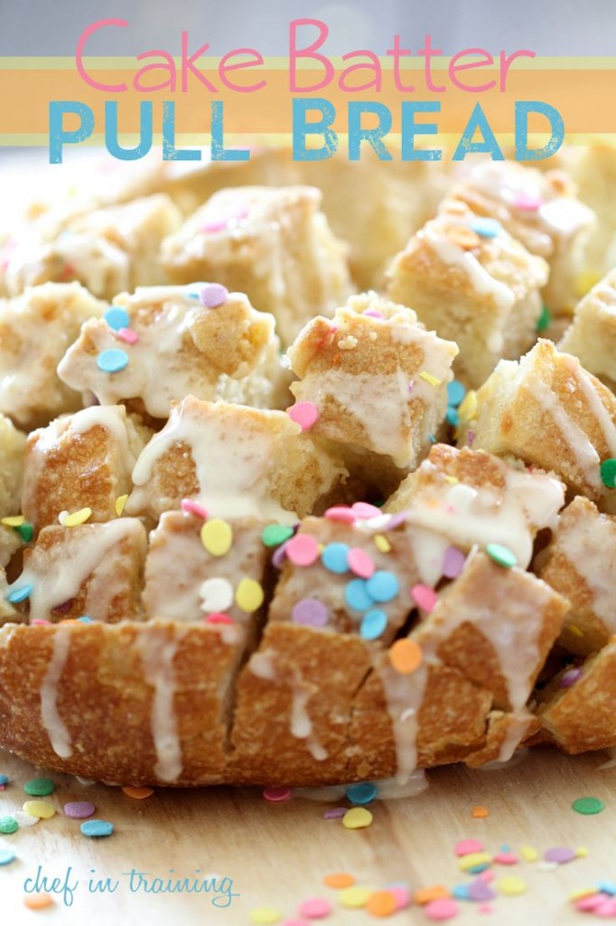 Cake Batter Pull Bread