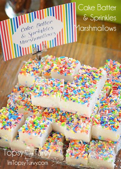 Cake Batter & Sprinkles Marshmallows