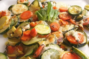 Cheesy Basil Vegetables