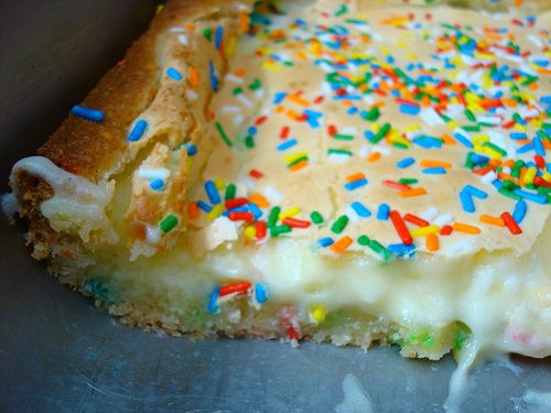 Funfetti Gooey Butter Cake