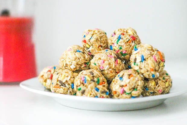 Funfetti Granola Bites