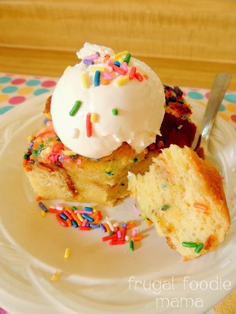 Happy Birthday Cake Batter French Toast