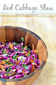 Red Cabbage Slaw