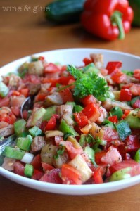 Roasted Eggplant Salad