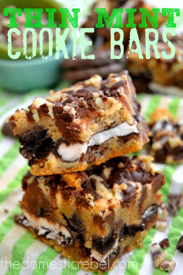 More Than 50 Girl Scout Cookie Inspired Recipes | www.chef-in-training.com