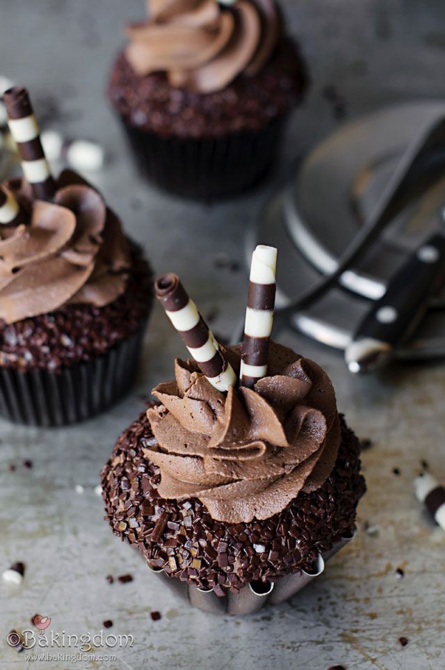 Chocolate Chai Cupcakes