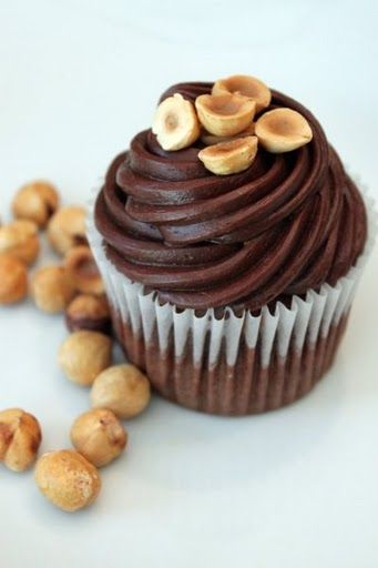 Chocolate Hazelnut Cupcakes