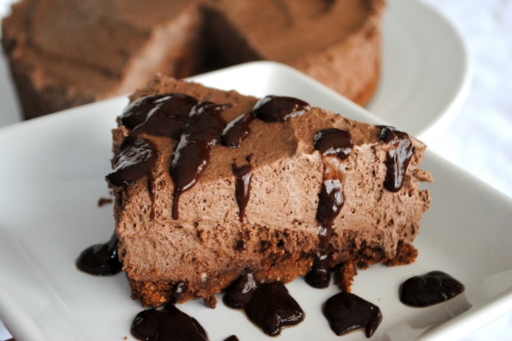 Chocolate Hazelnut Tart with Chocolate Mousse