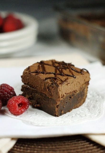 Decadent Raspberry Truffle Brownies