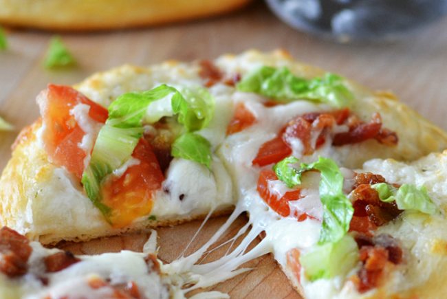 Mini BLT Pizzas