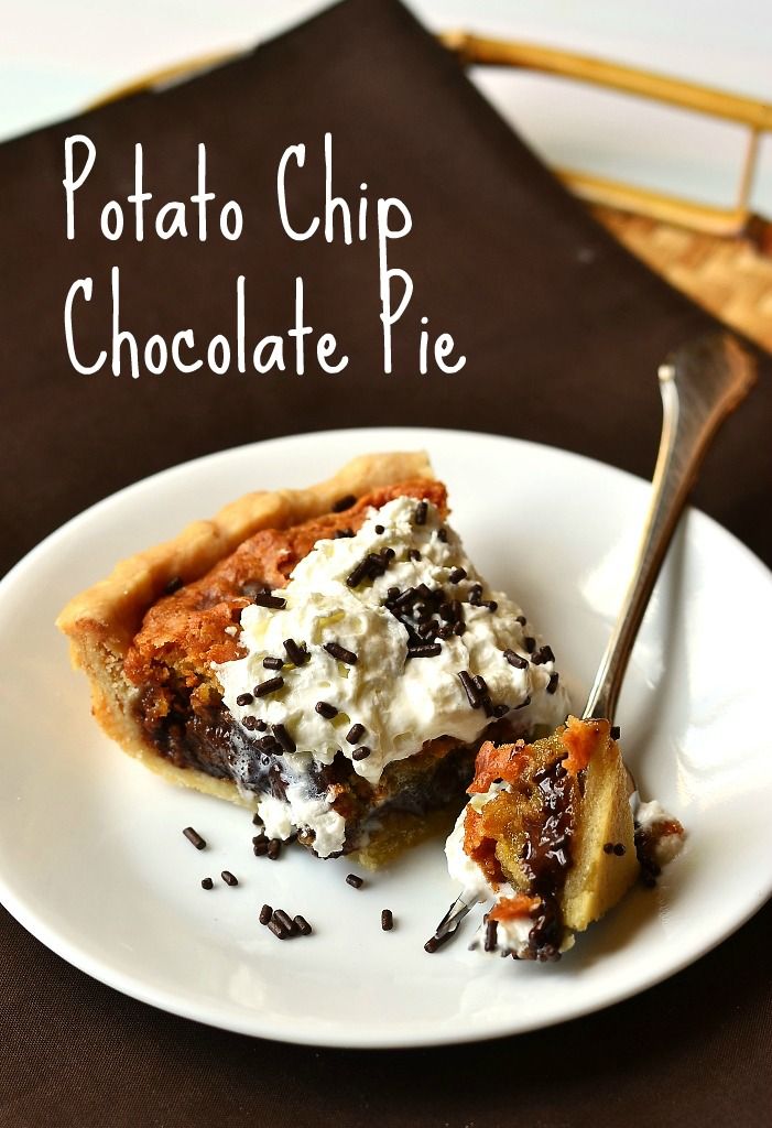 Potato Chip Chocolate Pie