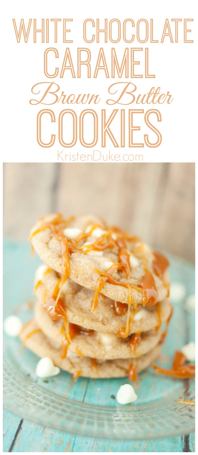 Brown Butter Caramel Cookies from Capturing Joy on chef-in-training.com …These cookies are incredible!