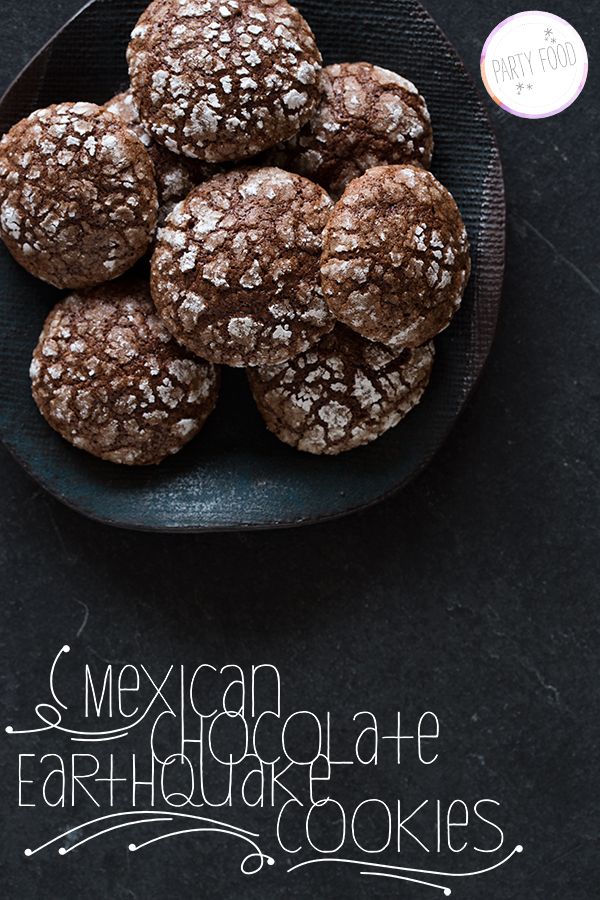 mexican chocolate earthquake cookies