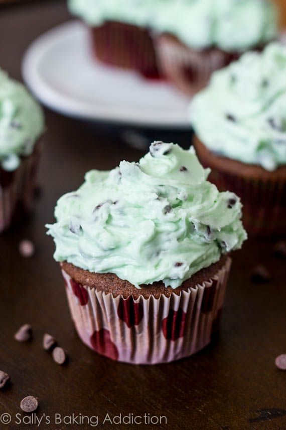 Mint Chocolate Chip Frosting