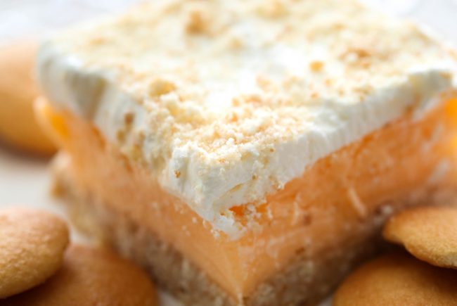 Orange Sherbet Dessert