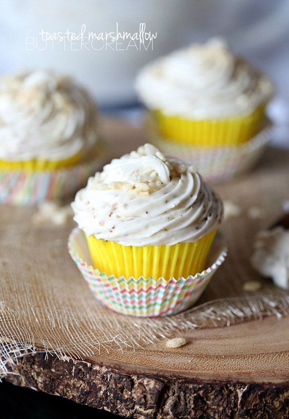 Toasted Marshmallow Buttercream Frosting