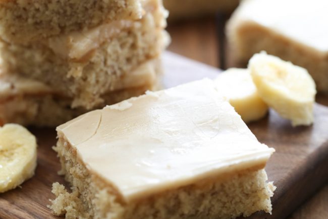 Banana Bars with Brown Butter Frosting
