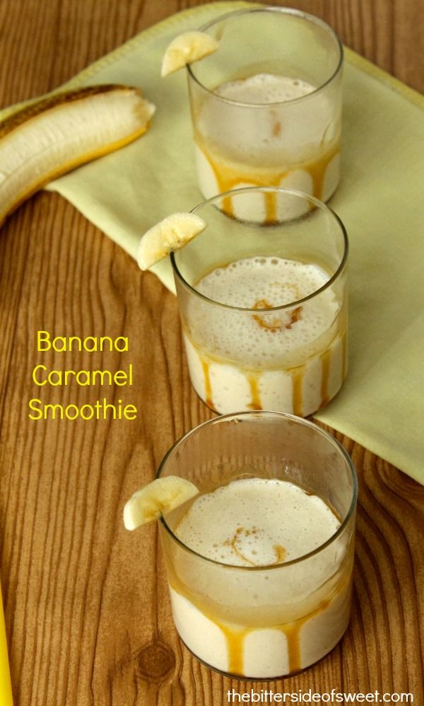 Banana Caramel Smoothie