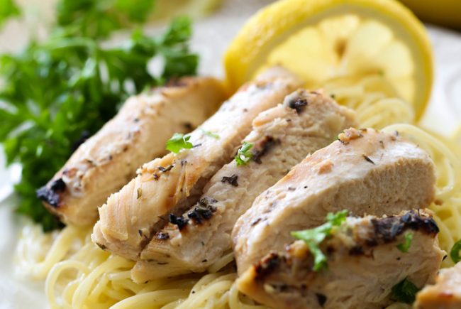 Lemon Herb Chicken Pasta