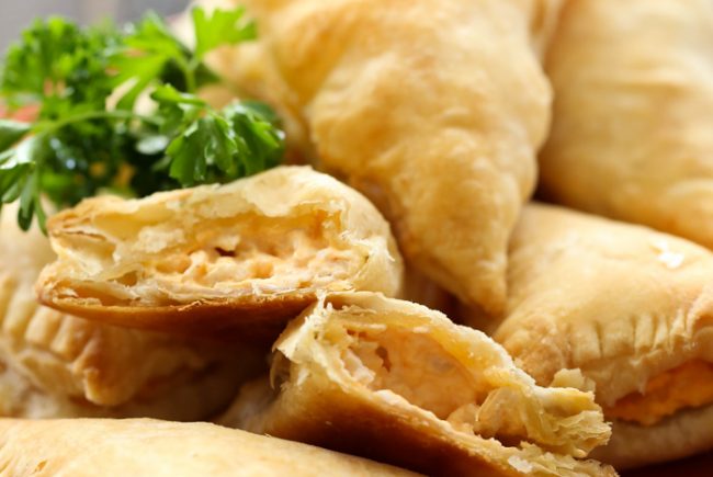 Buffalo Chicken Turnover Appetizers
