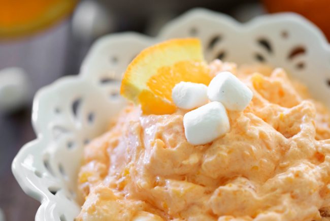 Orange Jello Fluff