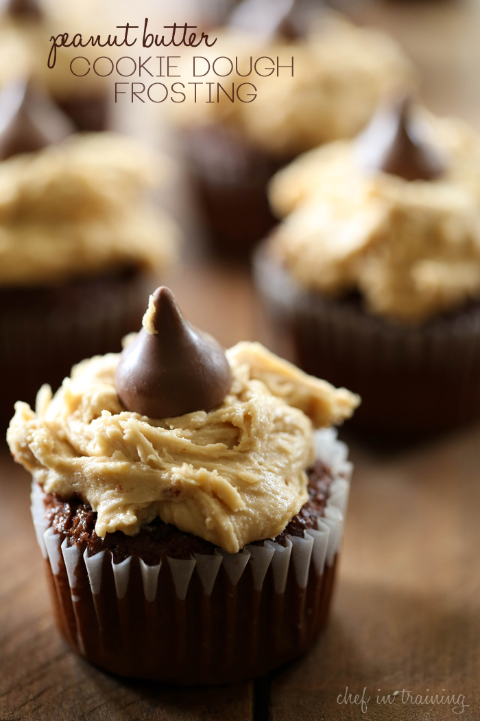 Peanut Butter Cookie Dough Frosting from chef-in-training.com …This recipe tastes JUST like Peanut Butter Cookie Dough, but is egg free! It is seriously amazing!