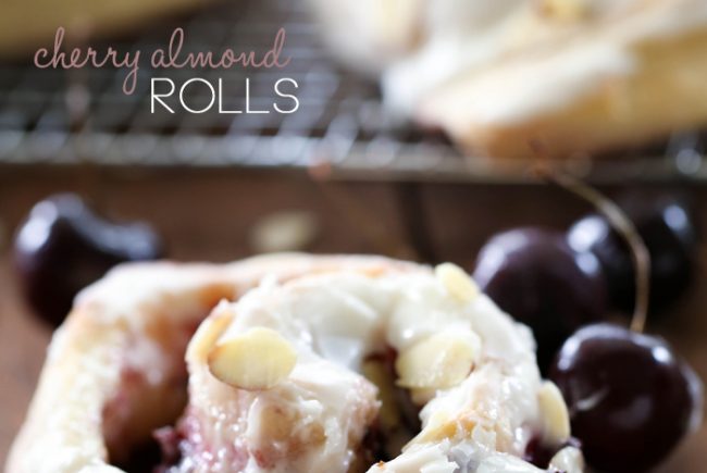 Cherry Almond Rolls