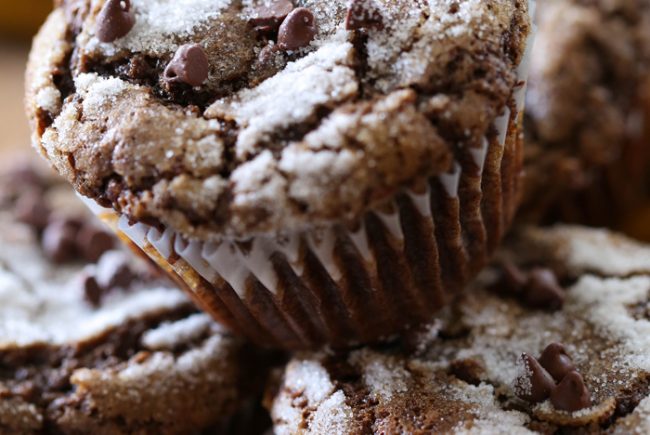 Chocolate Banana Muffins