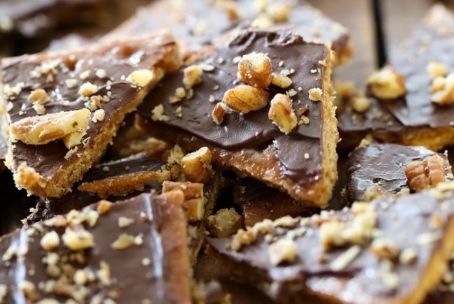 Graham Cracker Toffee