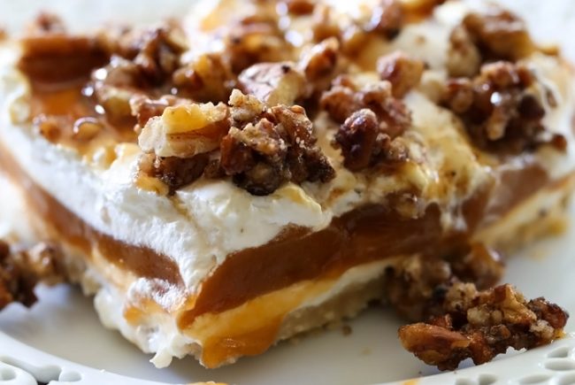 Pralines and Cream Dream Dessert
