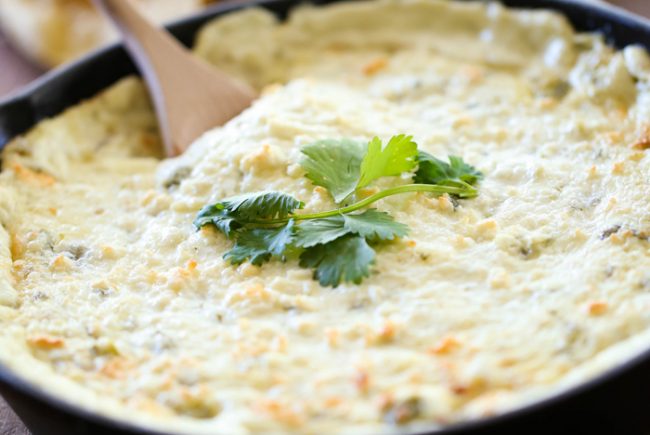 Tomatillo Cilantro Creamy Dip
